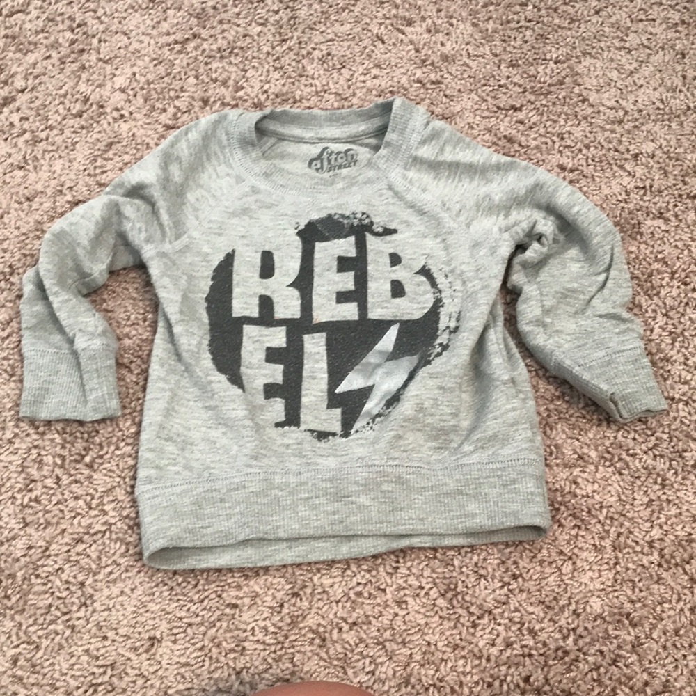 Afton Street 12M Rebel Sweatshirt lightning bolt⚡️